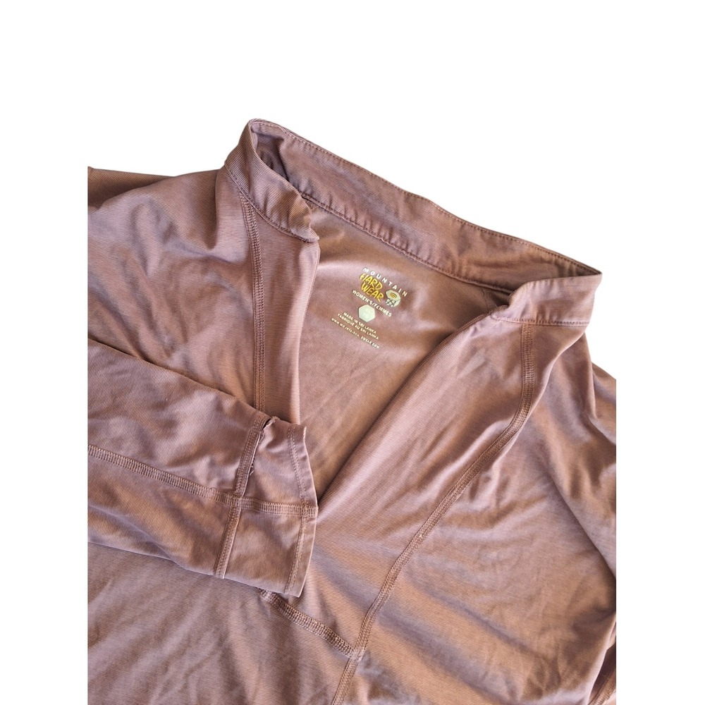 Mountain Hardwear XL‎ Long Sleeve Base Layering T-Shirt 1/2 Zip Hiking Gorpcore